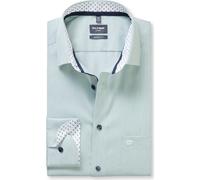 OLYMP Luxor Modern Fit Hemd grün, Gestreift