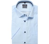 OLYMP Luxor Modern Fit Hemd Kurzarm bleu