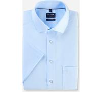 OLYMP Luxor Modern Fit Hemd Kurzarm bleu