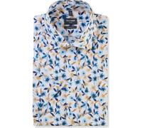 OLYMP Kurzarmhemd Herren Kurzarm Baumwolle weiß, 42