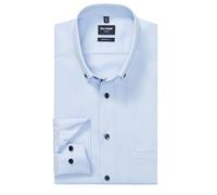 OLYMP Luxor modern fit Hemd Langarm Button Down Kragen Oxford hellblau