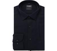 OLYMP Herren Oberhemd Langarm 124614,Einfarbig,470 Modern Fit 26,New Kent,Marine 18,45