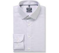 Businesshemd OLYMP "OLYMP Luxor, modern fit, New Kent", Herren, Gr. 40, Normaler Arm, mauve, 100% Baumwolle, Hemden (58347428-40) mauve
