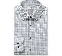 OLYMP Luxor Performance Climate Control Comfort Fit Hemd weiss, Bedruckt