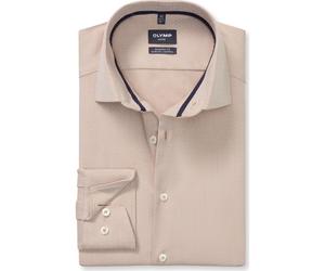 OLYMP Luxor Performance Climate Control Modern Fit Hemd caramel, Faux-uni