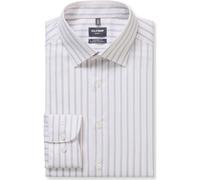 Businesshemd OLYMP "OLYMP Luxor 24/Seven, modern fit, New Kent", Herren, Gr. 39, Normaler Arm, hellrosé, 64% Baumwolle, 27% Polyester, 9% Elasthan, Hemden (20718233-39) hellrosé
