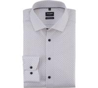 OLYMP Luxor Performance Climate Control Modern Fit Hemd natur, Bedruckt