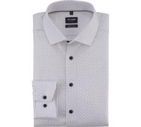 OLYMP Luxor Performance Climate Control Modern Fit Hemd natur, Bedruckt