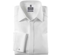 OLYMP Luxor Soirée, Hochzeitshemd, comfort fit, Beige, Kent, 40 (0294652140)