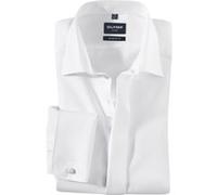 Olymp Galahemd Modern Fit Kent Umschlagman, Weiß, Größe 44
