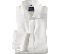 OLYMP Luxor Soirée, Smokinghemd, modern fit, Beige, Kläppchen, 37 (0395652137)