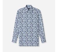 OLYMP - Modern Fit: Businesshemd blau/weiß - Gr. - 44