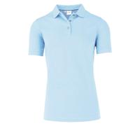 OLYMP Modern Fit Damen Poloshirt bleu, Einfarbig