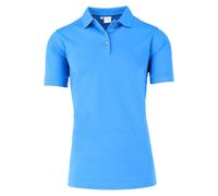 OLYMP Modern Fit Damen Poloshirt royal, Einfarbig