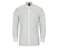 OLYMP Modern Fit Gala Hemd Langarm Popeline o. Manschettenknopf beige, 38, 82 beige