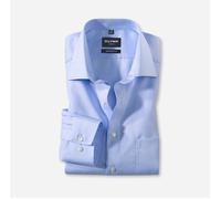 OLYMP NATTÉ LANGARM HEMD MODERN FIT HELLBLAU - 41 - L