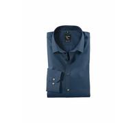 OLYMP Herren Businesshemd Langarm No.Six,Einfarbig,super Slim,Urban Kent,Rauchblau 13,45