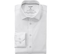 Businesshemd OLYMP "OLYMP No. Six 24/Seven, super slim, Urban Kent", Jungen, Gr. 39, Normaler Arm, weiß, 92% Baumwolle, 8% Elasthan, Hemden (21873322-39) weiß