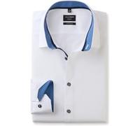 OLYMP No. Six, Business Hemd, super slim, Blau, Extra langer Arm, Kent, 40 (0774691840)