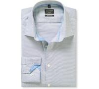 Businesshemd OLYMP "OLYMP No. Six, super slim, Kent", Herren, Gr. 43, Normaler Arm, marine, 97% Baumwolle, 3% Elastolefin, Hemden (30088000-43) marine
