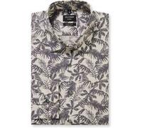 Businesshemd OLYMP "OLYMP No. Six, super slim, Kent mit extra langem Arm", Herren, Gr. 39, Normaler Arm, natur, 97% Baumwolle, 3% Elastolefin, Hemden (76146437-39) natur