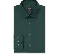 Businesshemd OLYMP "OLYMP No. Six, super slim, Kent", Herren, Gr. 43, Normaler Arm, grün, 97% Baumwolle, 3% Elastolefin, Hemden (86401339-43) grün