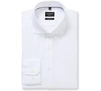 Businesshemd OLYMP "OLYMP No. Six, super slim, Royal Kent", Herren, Gr. 37, Normaler Arm, weiß, 97% Baumwolle, 3% Elastolefin, Hemden (95384300-37) weiß
