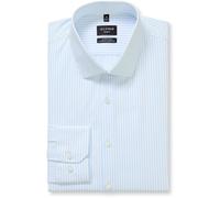 OLYMP No. Six Performance Climate Control Super Slim Hemd bleu, Gestreift