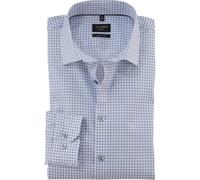 OLYMP No. Six Super Slim Hemd weiss, Bedruckt