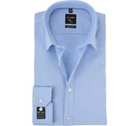 OLYMP Hemd Herren Extra Slim Fit Extra langer Arm Baumwoll-Stretch blau, 39
