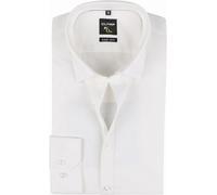 OLYMP No'6 six Hemd Skinny Fit Off-White - Größe 45 Wollweiß 45
