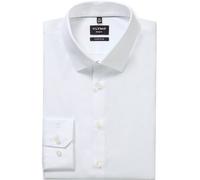 Herren Hemd No. 6 Super Slim Fit Langarm, 43, weiß