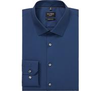 OLYMP No'6 six Hemd Super Slim Fit Dunkelblau - Größe 44 (XXL) Blau 44