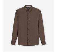 OLYMP Casual Regular Fit Hemd braun, Einfarbig