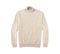 OLYMP Herren Rollkragenpullover Casual.Strick,Single Jersey,Regular fit,Hellbeige 20,3XL