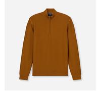 OLYMP Casual Regular Fit Troyer messing, Strukturiert
