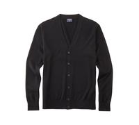 OLYMP Strickpullover "OLYMP Casual Strick" Herren 100% Schurwolle Schwarz Gr. 3XL
