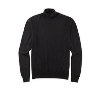 OLYMP Herren Rollkragenpullover Casual.Strick,Single Jersey,Regular fit,schwarz 68,XL