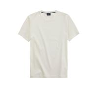 OLYMP T-Shirt Herren Regular Fit Kurzarm Rundhals Baumwolle weiß, L