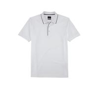 OLYMP Herren Poloshirt Casual Wirk Interlock 984 – Regular Fit, Weiß, Gr. 3XL