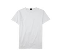OLYMP Herren T-Shirt Rundhals Casual.Wirk,Uni,984 Casual Circular Knit Regular fit,99 Keine Zuordnung möglich,Weiss 00,L