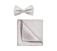 OLYMP Fliege/Einstecktuch Set natur - Gr. - OS