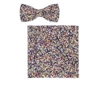 OLYMP - OLYMP Fliege/Einstecktuch Set pflaume - Gr. - OS