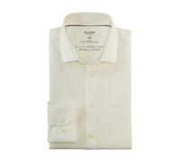 OLYMP Level Five 24/Seven Climate Control, Atmungsaktives Hemd mit Kühlungseffekt, body fit, Beige, Kent, 44 (0734642044)