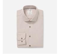 OLYMP Hemden Herren Slim Fit Langarm Baumwoll-Stretch beige, 42
