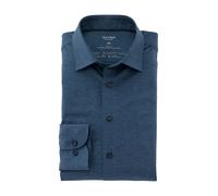 OLYMP Herren Businesshemd Langarm Level.Five.Body.fit,Single Jersey,Body fit,New York Kent,Rauchblau 13,38