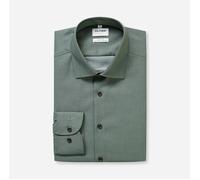 OLYMP Hemd Herren Slim Fit Langarm Baumwolle grau, 43