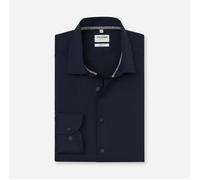OLYMP Level Five Body Fit Hemd marine, Faux-uni