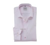 OLYMP Level Five Body Fit Hemd rose, Einfarbig
