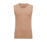 OLYMP Herren T-Shirt Langarm Level.Five,Einfarbig,Body fit,Caramel 24,M